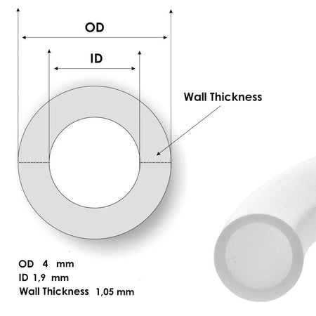 PTFE 1.9mm x 4mm - 50cm - Frem3D